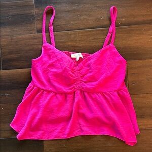 Kirious Los Angeles Magenta Pink Camisole Top